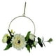 thumbnail image 3 of Cestas Colgantes De Hierro Creativo Soporte Para Macetas, Maceta Para Macetas Soporte De Flores Para Patio Porche Redondo con flor Soledad Estante de flores colgante de hierro, 3 of 10