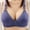 Blue, variant on Bras for Womens,loopsun Women's Oversized Bra Thin Without Steel Ring Breasted Lace Traditional Embroidered Bra