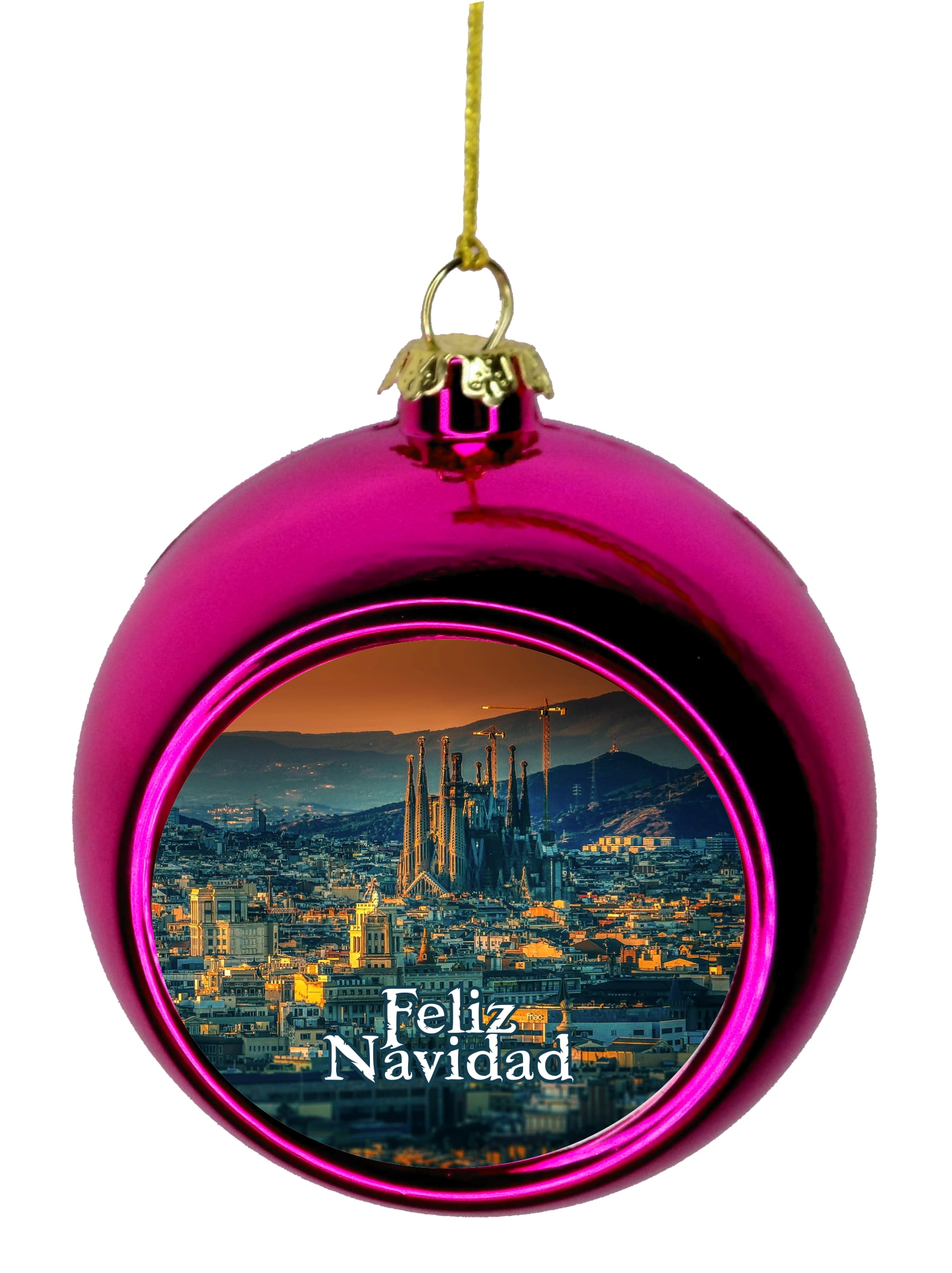 Sagrada Familia Christmas Ornament 