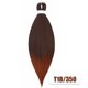 thumbnail image 1 of Extensión de cabello trenzado de Color ombré para mujer, trenzas de ganchillo, textura Yaki, fácil de trenza, venta al por mayor, 1 of 4