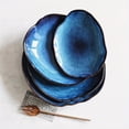 thumbnail image 3 of 4pcs Ceramic Plates, Cat Eye Blue Nordic Style Ceramic Food Dish Plate, Dinner Plate, Household Pottery Irregular Dish, Salad Plate, For Home Kitchen Restaurant, Dinnerware Accessories, 3 of 8