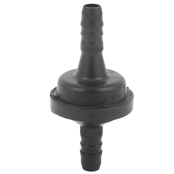 Unique Bargains Black Plastic Vacuum Auto Air Pump Check Valve