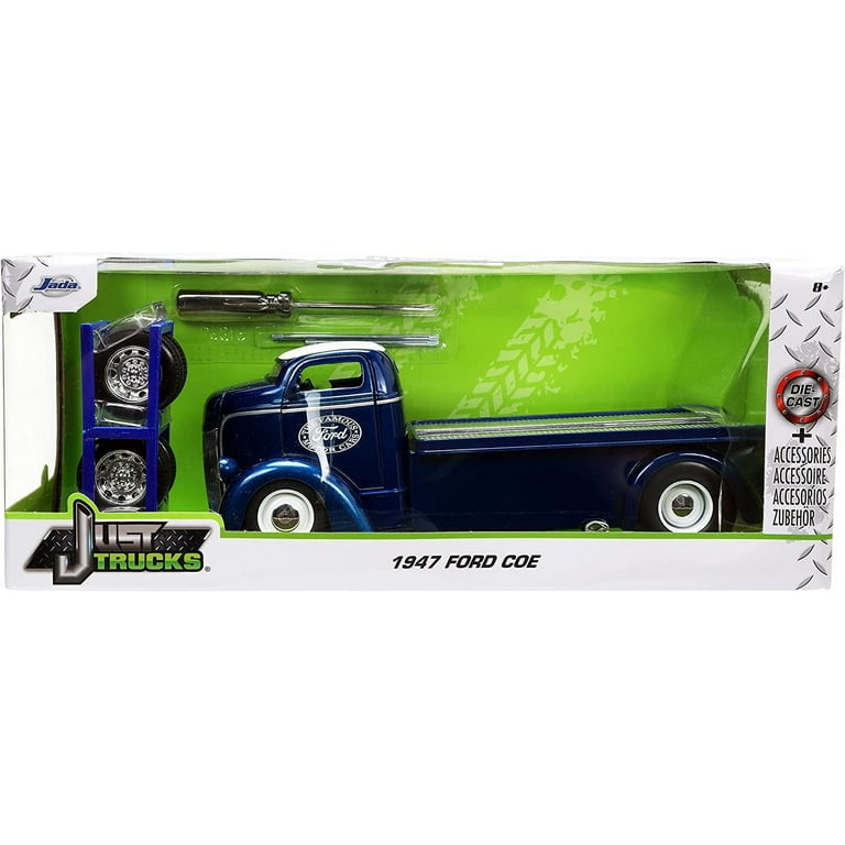 Amazon.com: Jada Toys Just Trucks 1:24 1947 Ford COE Flatbed