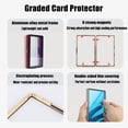 thumbnail image 4 of Étuis de Protection en Alliage d'Aluminium Multicolore pour Cartes PSA CGC BGS, Support de Cartes à Collectionner Résistant aux Rayures Violet 35PT PSA, 4 of 6
