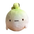 thumbnail image 1 of Turnip Plush Pillow,Cute Radish Stuffed Plush Toy,Soft Decorative Throw Pillow,Comfortable Plush Cushion Toy,Home Sofa Bedroom Decoration,Giftable Plush Doll, 1 of 4