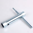 thumbnail image 3 of Steel Construction Dual-Ended Wrench Set, Corrosion Resistant Plumbers Wrench Set For Faucet Nut Removal And Spark Plug Tasks, Extended Socket Set For High Torque Performance In, 3 of 5