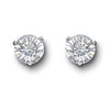 Carat Pierced Earrings, One Crystal 6mm