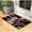 Purple, variant on GLORY RUGS Area Rug 2x3 Door Mat Purple Geometric Soft Floor Carpet with Premium Fluffy Texture for Indoor Living Dining Room and Bedroom Area