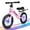 Pink, variant on WLRETMCI Kid Balance Bike, 12'' Toddlers Training Bicycle for 2-5 Years Old Boys Girls, Lightweight with Lighting up Wheels, Bule