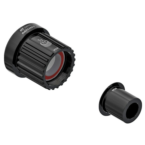 DT Swiss Ratchet Freehub Body - Shimano Micro Spline Road, Light, Aluminum, Ball Bearing, w/ End Cap, 12 x 142 mm