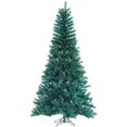 thumbnail image 1 of Vickerman A147245 4,5 Pi x 27 Po Aqua Tinsel Tree - 273T Dure Light, 1 of 1