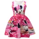 thumbnail image 1 of Vestido de princesa de Minnie Mouse para niños y niñas, ropa sin mangas, con lazo rosa, para fiesta de cumpleaños y Navidad, 2024, 1 of 5