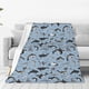thumbnail image 1 of Balery Dolphins Manta de Felpa Suave y Acogedora – Cobija de Franela Aterciopelada para Cama, Lavable y Cálida para Sofá, Mascotas, Transpirable-60"x50", 1 of 7