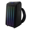 thumbnail image 2 of IQ Sound IQ-8265BT 2 x 6.5-Inch Portable Bluetooth Backpack Speaker with LED Light Panel, TWS, FM Radio, Mic Input, USB/Micro SD/AUX Input, Remote Control, Rechargeable Battery, 2 of 5
