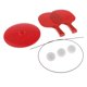 thumbnail image 3 of Pelotas de tenis de mesa, paletas para entrenamiento y práctica - Fáciles de montar Plástico rojo, 3 of 9