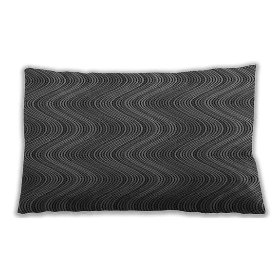 Ahgly Company Indoor Rectangular Contemporary Lumbar Throw Pillow, 13 inch by 19 inch