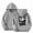 Grey, variant on SUXIAN Sweatshirts for Teen Girls Letter Print Hooded with Pocket for Casual Sports Wear White 12-13 Years