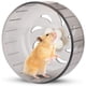 thumbnail image 1 of Rueda para correr para hámster, rueda para hámster de 13 cm, rueda para ejercicio para hámster para mascotas pequeñas, juguete para correr de plástico, 1 of 5