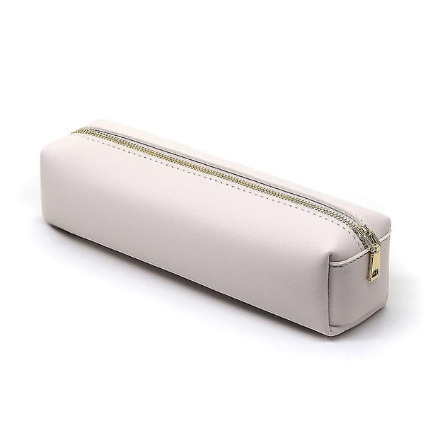 Estuche para lápices, bolsa de papelería portátil, bolsillo para bolígrafo de gran capacidad, bolsa organizadora de cosméticos para estudiantes, niñas o niños