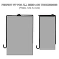 thumbnail image 4 of Adjustable Metal Hanging Hooks No Drill Cabinet Door Hooks Small Over Door Storage Hooks for Kitchen and Bathroom 5 Pack, 4 of 8