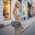 thumbnail image 7 of FORMRS Women Crossbody Purse with Chain Strap Vegan Leather Shoulder Handbag, Jolly Snowman, 7 of 7