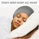 thumbnail image 3 of Gorro de pelo Fittia Satin para dormir, antideslizante, gris claro, 3 of 7