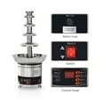 thumbnail image 3 of Chocolate Fountain Stainless Steel Chocolate Waterfall Machine Melting Warming Function 4/5/6/7 Tiers Commercial Use ,Widely Used, 3 of 7