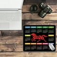 thumbnail image 6 of Coollooc 2026 Calendar Mouse Pad Desk Mat, 10x8 Inch Office Small Mouse Pad, Waterproof Non-Slip Rubber Base for Home Office Gaming Computer Laptop PC Accessories Mousepad(A Style), 6 of 7