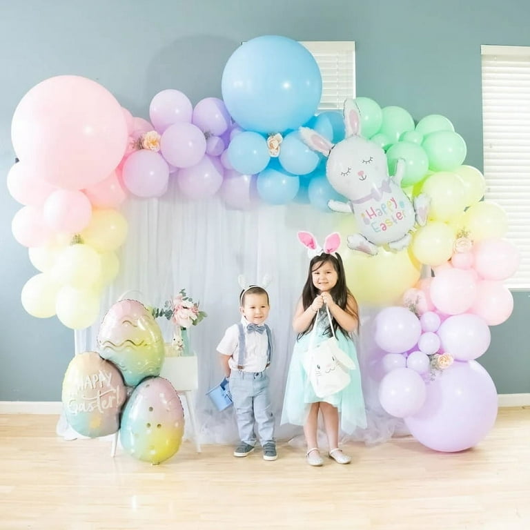 Youngcome Pastel Balloon Guirlande Kit Licorne Arc-en-ciel Macaron Balloons  Arch Kit 5 12 18 pouces Ballons Pastel pour Baby Shower Fête des enfants  Mariage