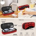 thumbnail image 7 of Jeiento Ladybug School Backpack for Girls with Lunch Box Red Elementary Student Bookbag for Kids 8-10/10-12 Lunch Bag Middle Schoolbag Lunchbox Pencil Case Book Bag Set, 7 of 7