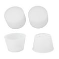 thumbnail image 2 of YOPTOP 100 Set Hydroponic Grow Baskets Sponges Circular Planting Baskets Plant Growth Sponges White,white, 2 of 5