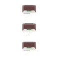 thumbnail image 4 of facefd 1/2/3/5 LED Solar Lamp Path Stair Outdoor Waterproof Wall Light Garden Landscape Brown Shell White LED 3PCS, 4 of 6