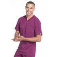 thumbnail image 3 of Infinity Cherokee Men Scrubs Top Tuckable V-Neck CK910A, 3 of 6
