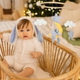 thumbnail image 5 of Elephant Crib Mobile Animal Felt Nursery Ceiling Decoration Cloud and Star Felt Mobile Elephant Mobiles for Cribs, 5 of 6