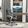 thumbnail image 2 of Executive Office Chair | 135-Degree Recline for Breaks | Polyester Fabrication | Alleviate Lower Lumbar Pain, 2 of 6