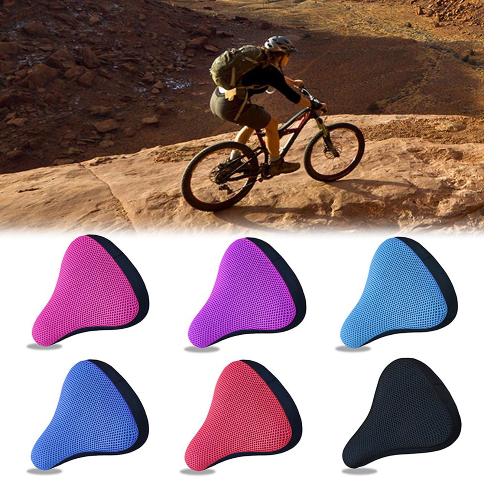 spin bike seat cushion cover