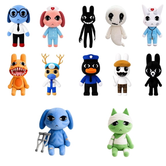 Animal Hospital Plush 10" Skinwalker Stuffed Animal Doll for Fans Gift, Cute Soft Toy for Kids Adults Birthday Christmas, 10in