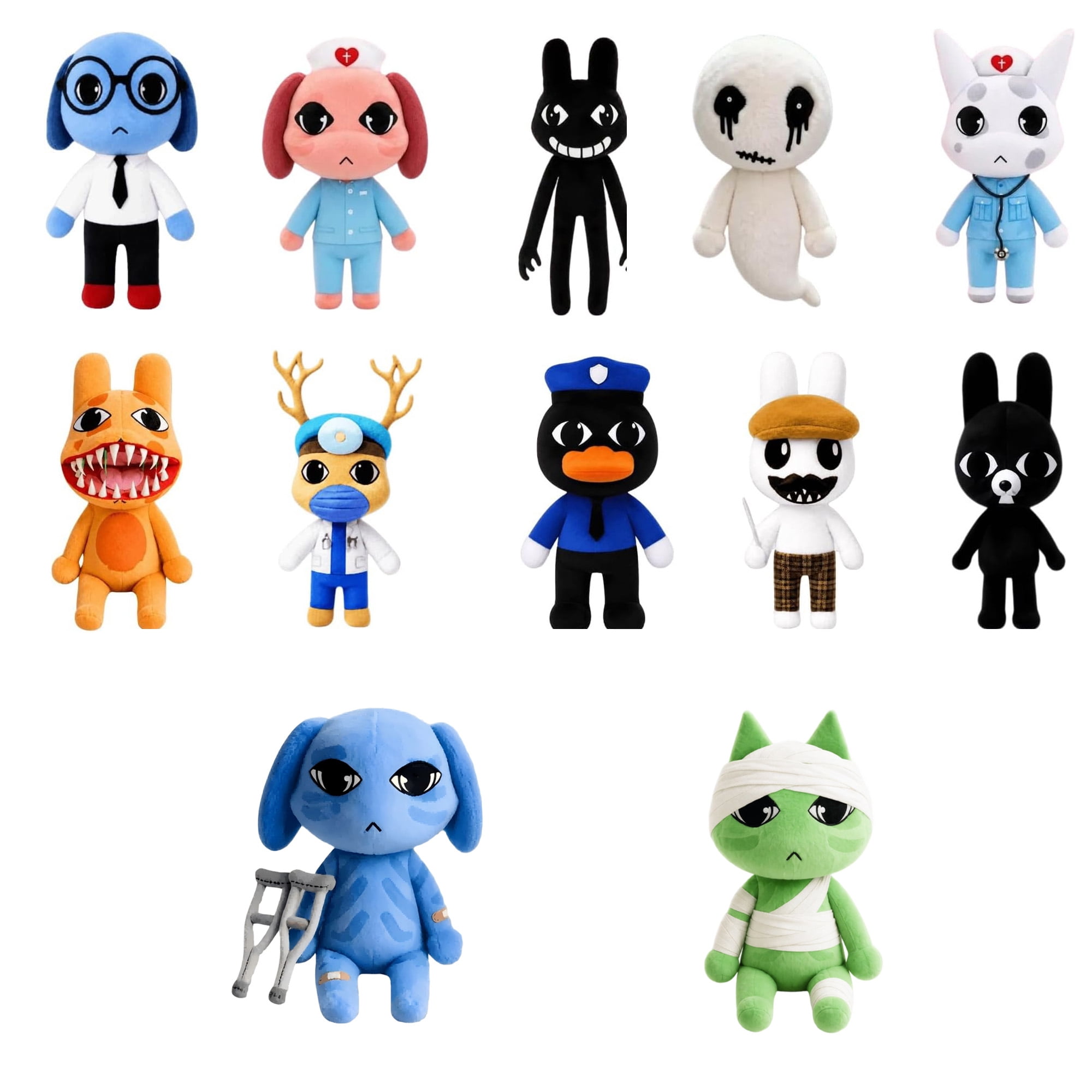 Animal Hospital Plush 10" Skinwalker Stuffed Animal Doll for Fans Gift, Cute Soft Toy for Kids Adults Birthday Christmas, 10in