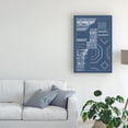 thumbnail image 3 of Trademark Fine Art 'Column And Cornice Blueprint IV' Canvas Art by Vision Studio, 3 of 3