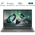thumbnail image 3 of ASUS VivoBook S14 Laptop Computer, 14” FHD Display, Intel Evo Platform, i7-1165G7 CPU, 8GB RAM, 512GB PCIe SSD, AI Noise-Cancellation, Deep Green with Tigology Accessory, 3 of 8