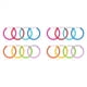 thumbnail image 1 of 16 Piezas Anillos de Buceo Juguetes para la Piscina, Coloridos Anillos de Piscina para Niños, Entrenamiento Subacuático, Juguete de Anillo de Buceo para Piscina para Niños, 1 of 6