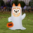 thumbnail image 2 of Gemmy Bluey Bingo Ghost Inflatable Small Halloween - Blue, 2 of 5