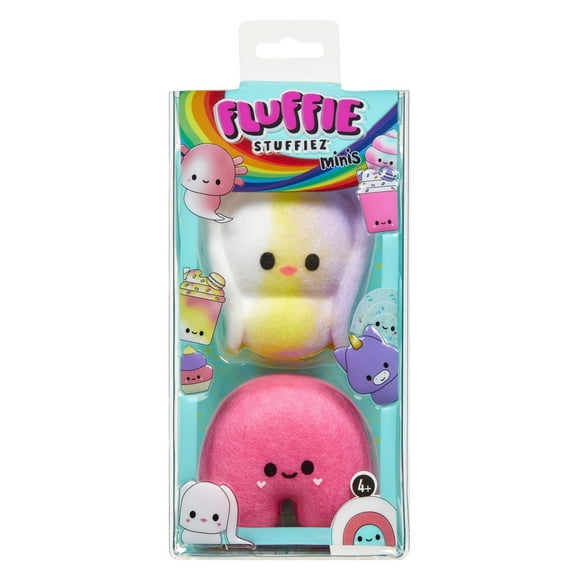 Fluffie Stuffiez Minis Plush - Bunny & Rainbow