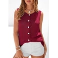 thumbnail image 3 of PRETTYGARDEN Womens Sweater Vest Spring Tops Cute Summer Sleeveless Cardigan Casual Knit Button Up Tank Tops, 3 of 10