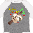 thumbnail image 4 of Inktastic My Nana Loves Me Boys or Girls Long Sleeve Baby Bodysuit, 4 of 5