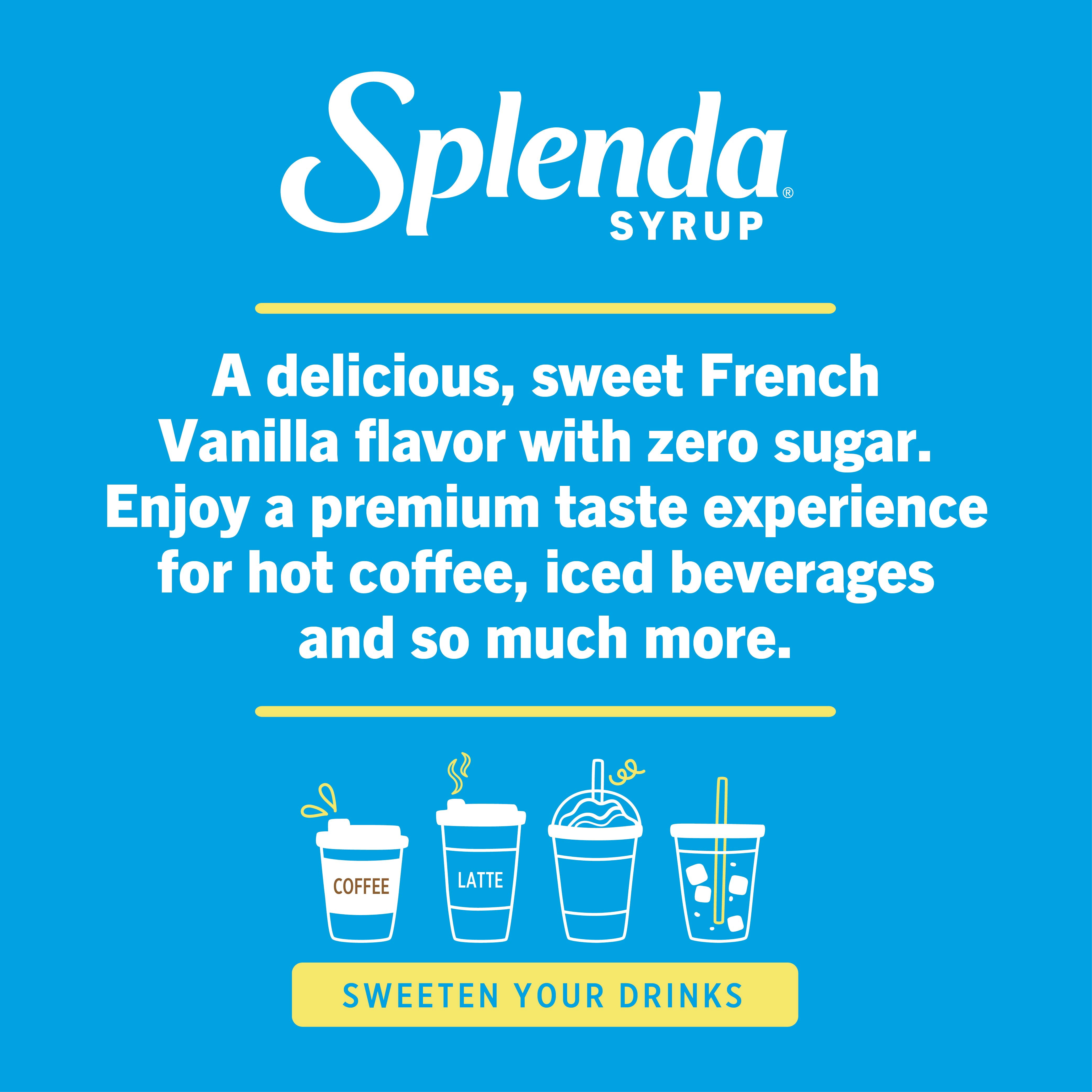 Splenda French Vanilla Sugar-Free Syrup 750mL