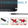 thumbnail image 5 of 130W Laptop Charger for Dell XPS 15 9530 7950 9560 9570 Inspiron 7347 7348 7459 Precision 5540 5510 M3800 HA130PM130 DA130PM130 06TTY6 6TTY6 Power Cord, 5 of 7