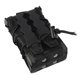 thumbnail image 4 of 3Uds. Tipo Rifle Pistola Mag Bag Tiger Paintball Airsoft Magazine Bag (Cp) Negro, 4 of 7