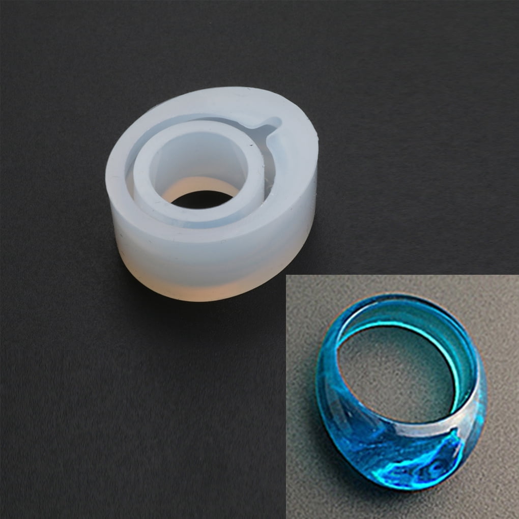 1 PC Silicone DIY Ring Mold Making Jewelry Rings Resin ...
