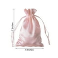 thumbnail image 3 of BalsaCircle 12 Pieces 5" x 7" Satin Favor Bags Wedding Party Favors Gift, 3 of 6